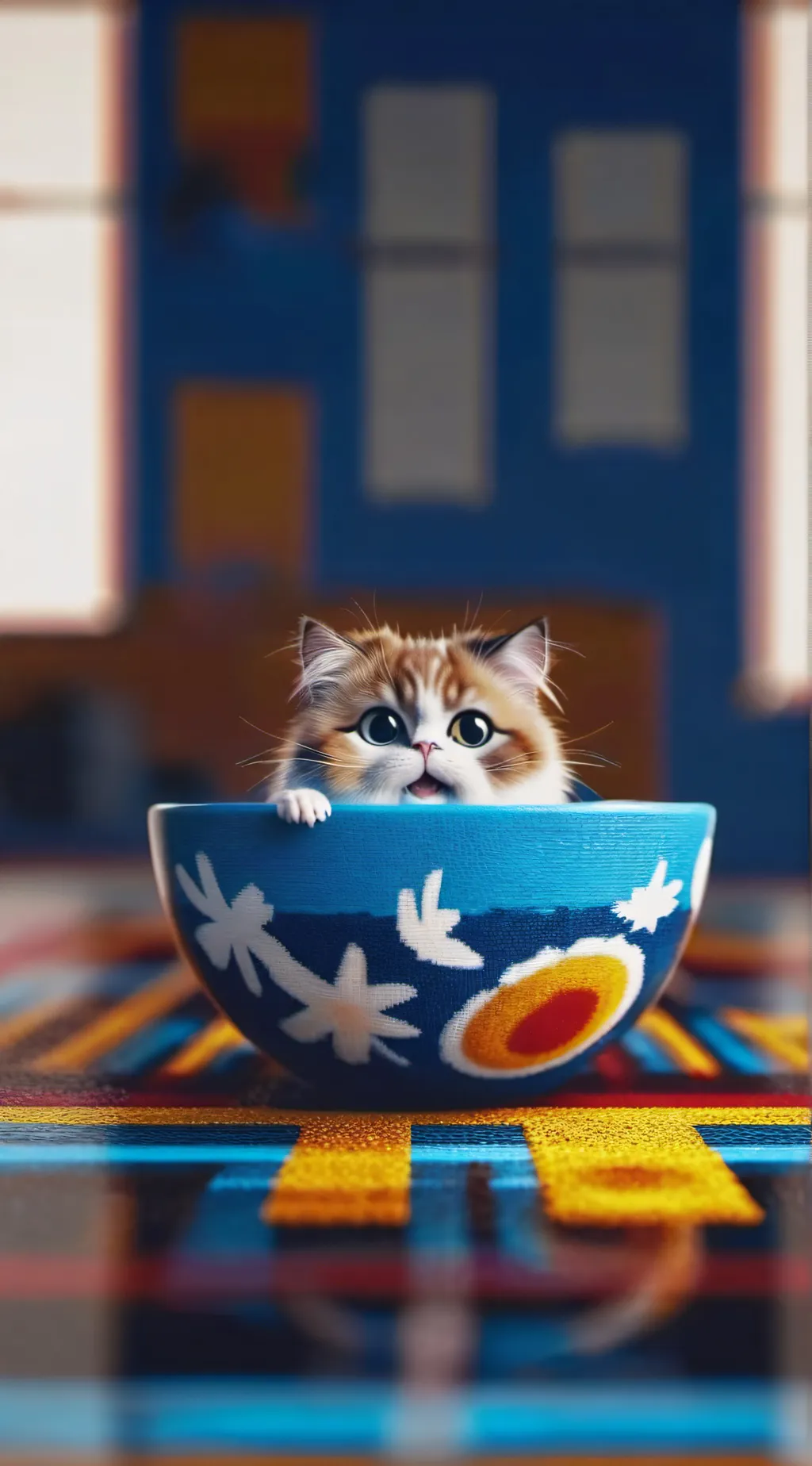 ai character: cat background