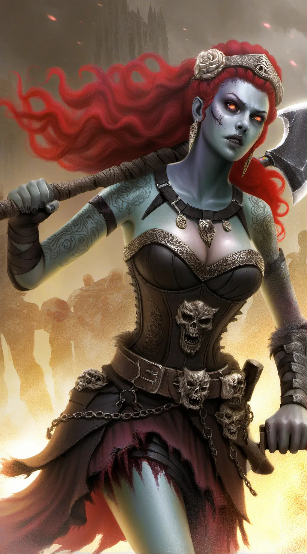 ai character: rai  background