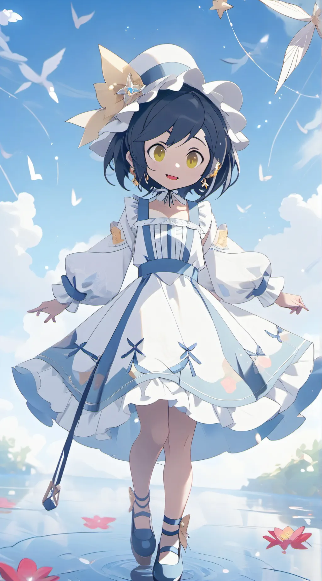 ai character: 💛Coraline x Mha💛 background