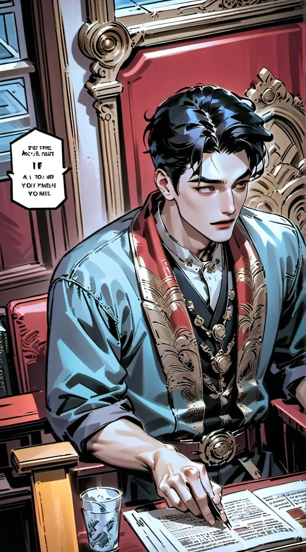 ai character: JONG JONG background