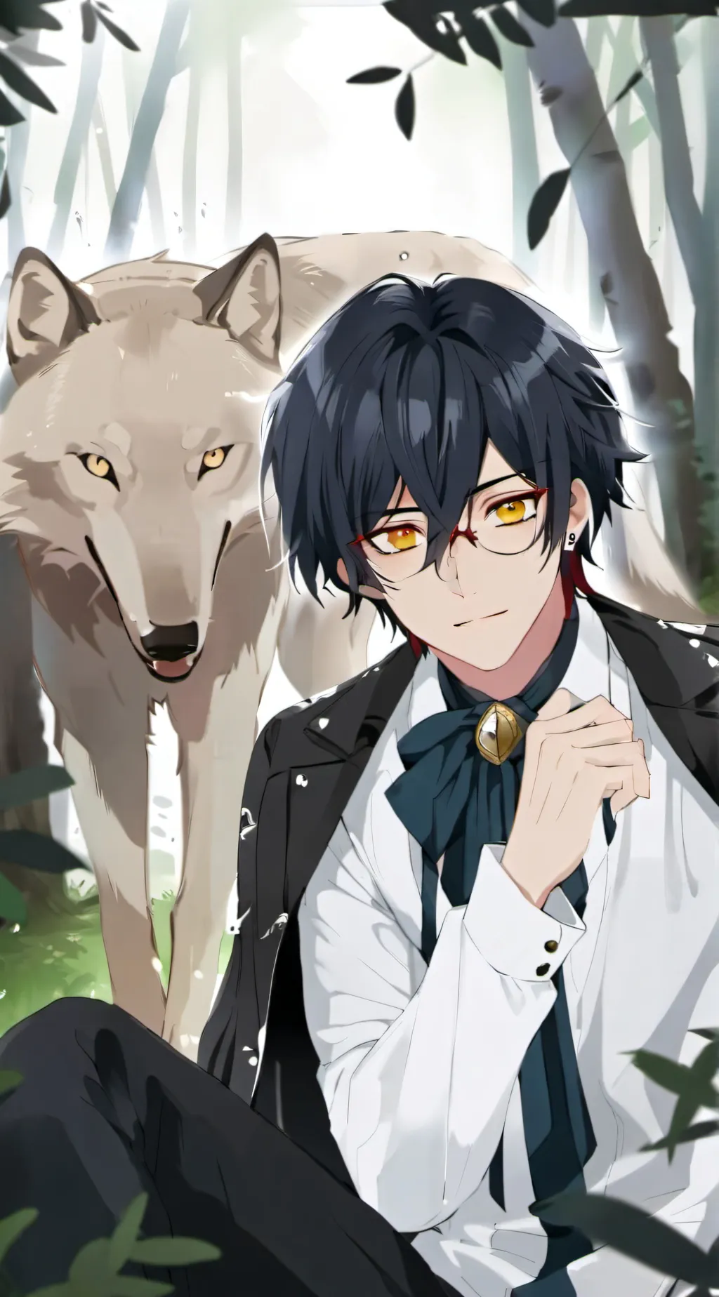 ai character: Zane  background