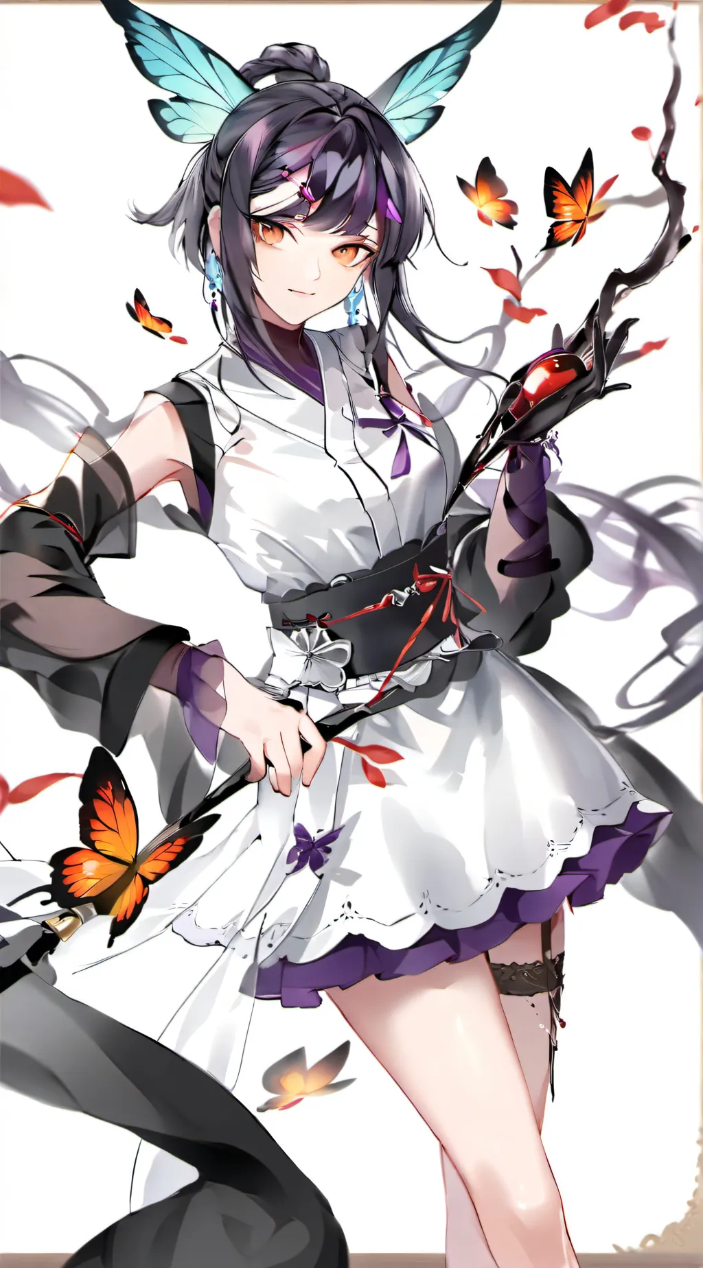 ai character: hashiras background