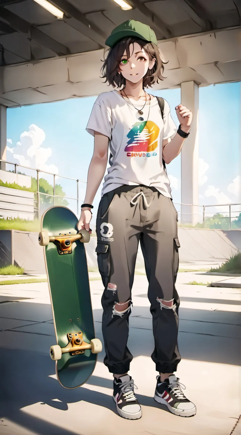 ai character: Alexa  background