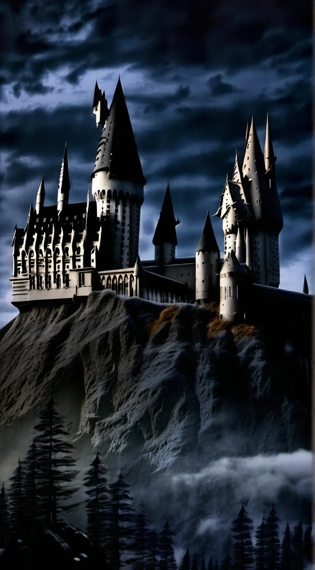 ai character: Hogwarts background