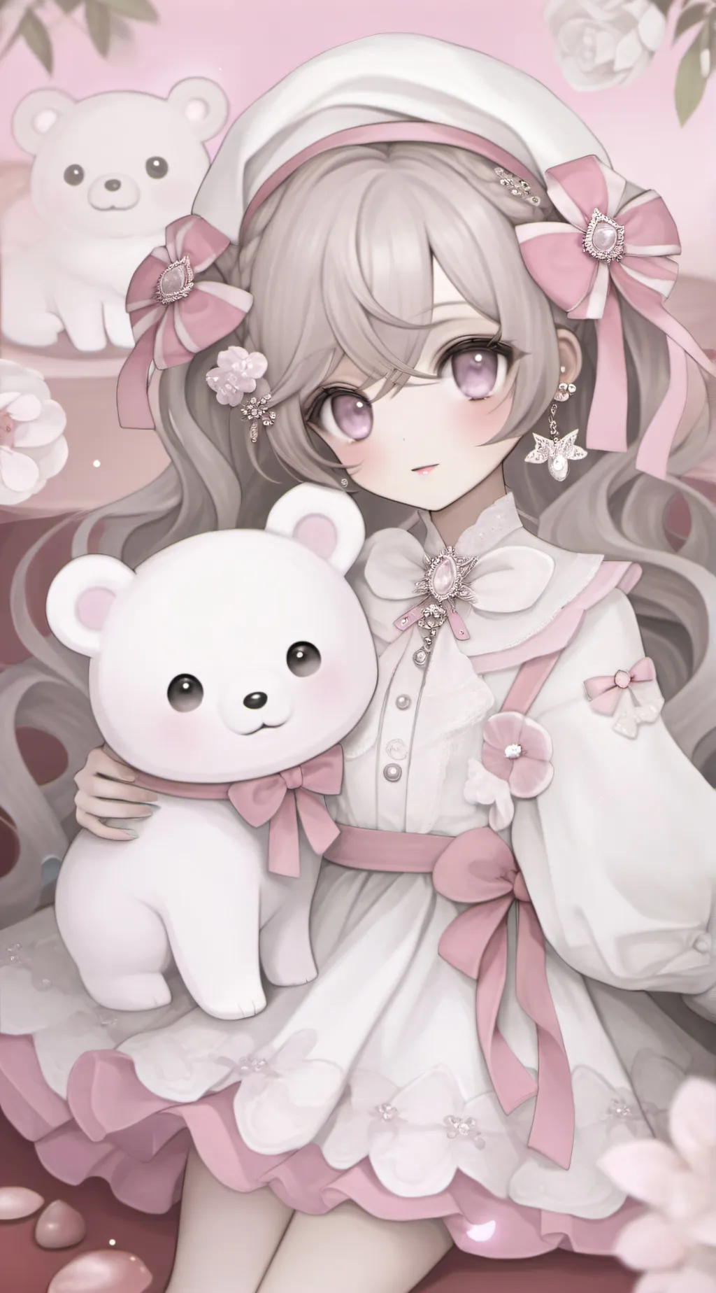 ai character: 🐻‍❄️Julia💗 background