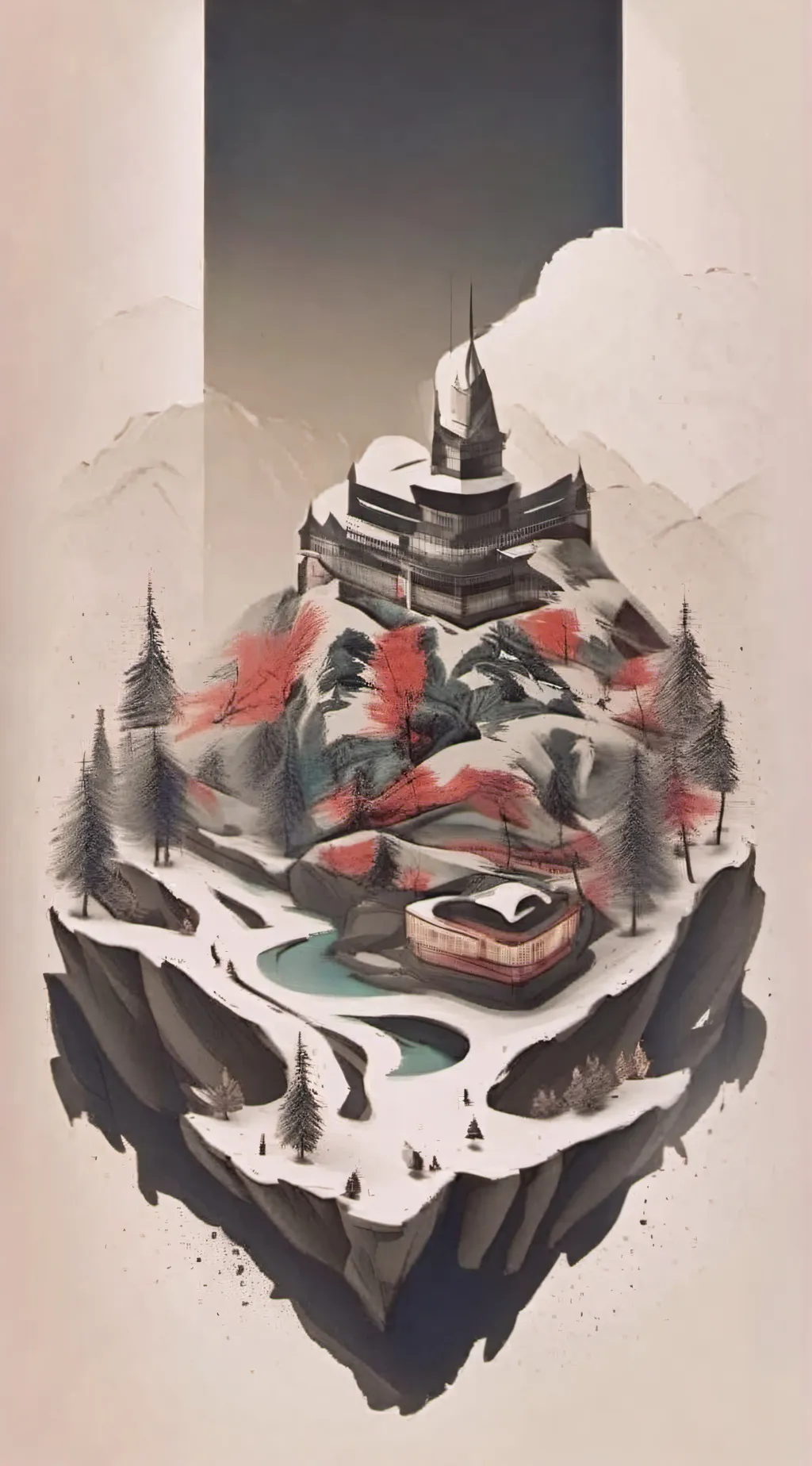 ai character: Holiday Spirits  background