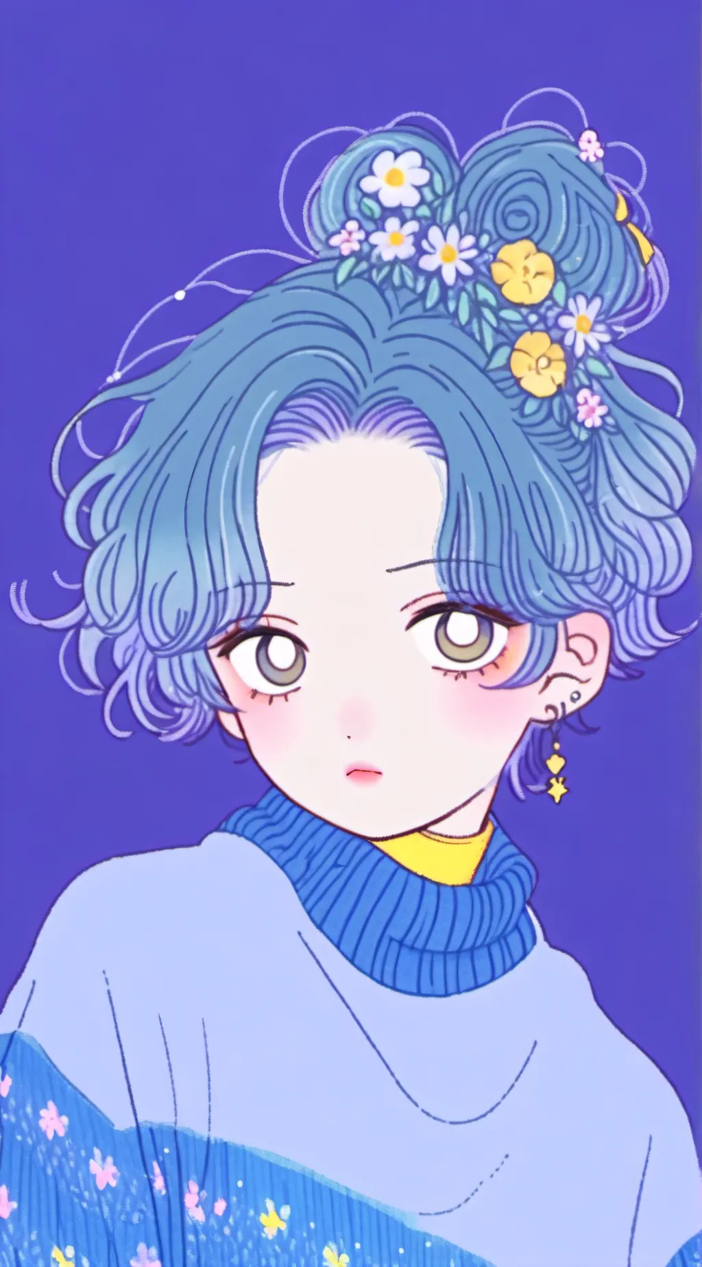 ai character: inside out two😄 background