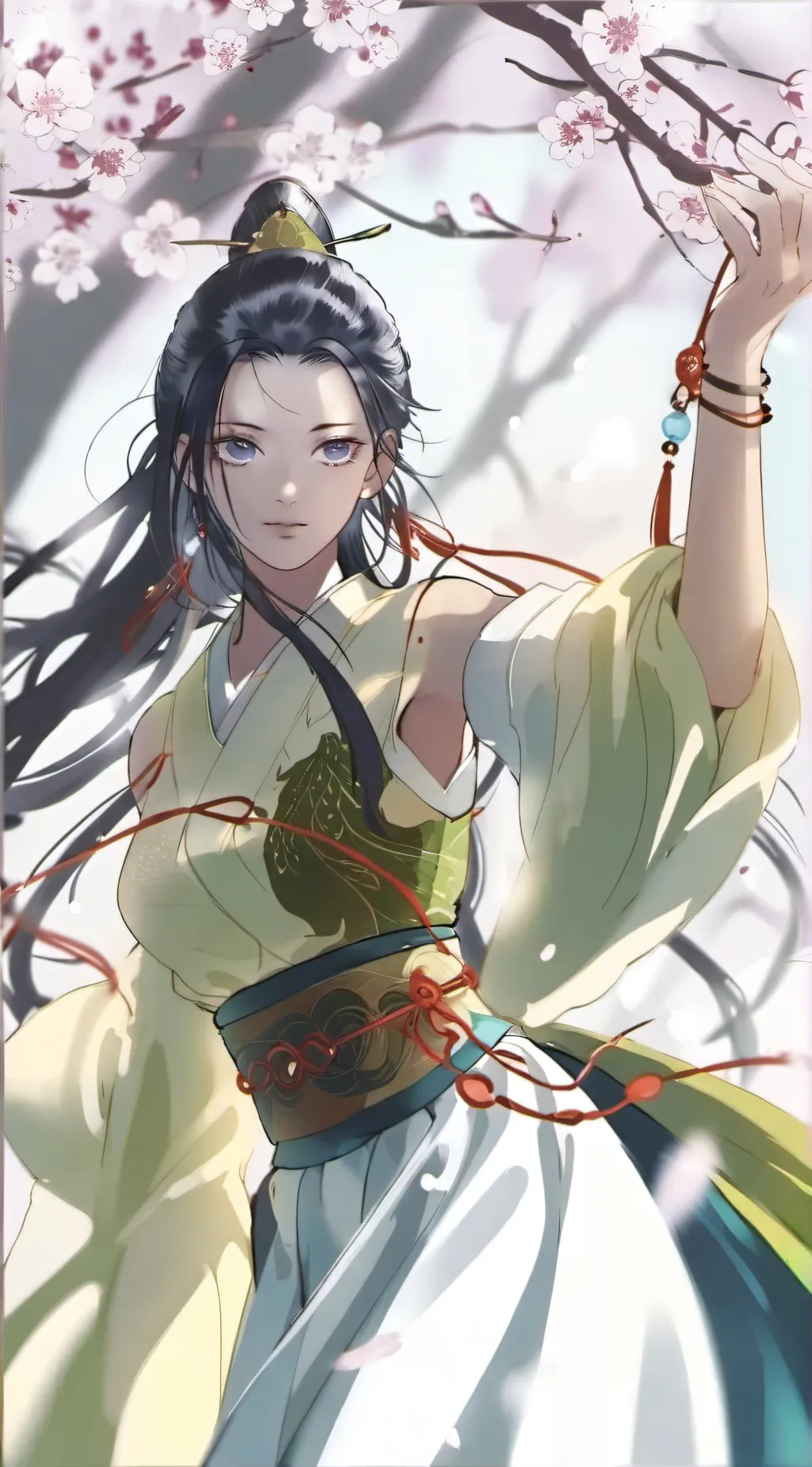 ai character: Saki Koji background