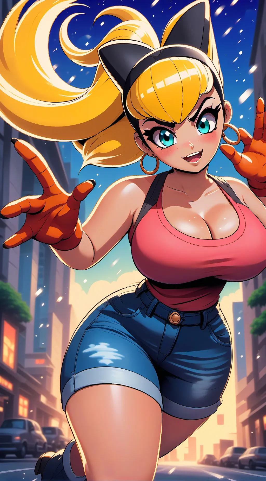 ai character: sophiea background