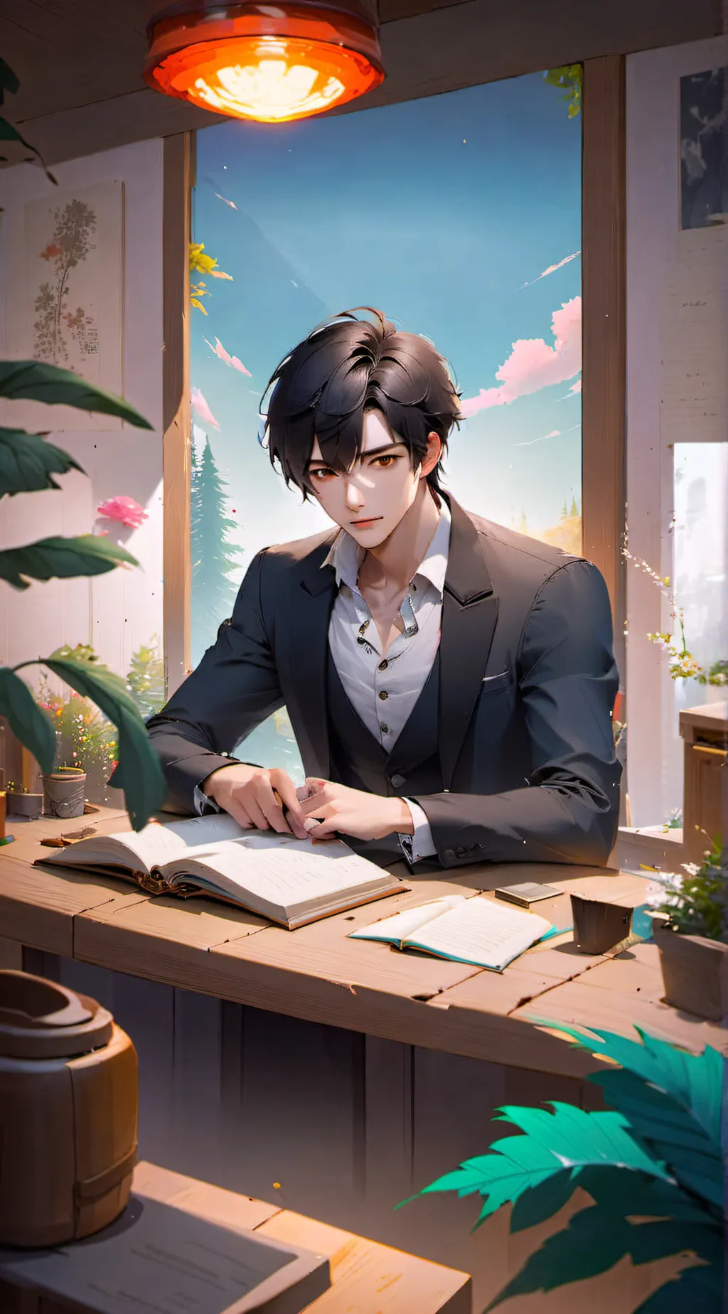 ai character: Nathan  background