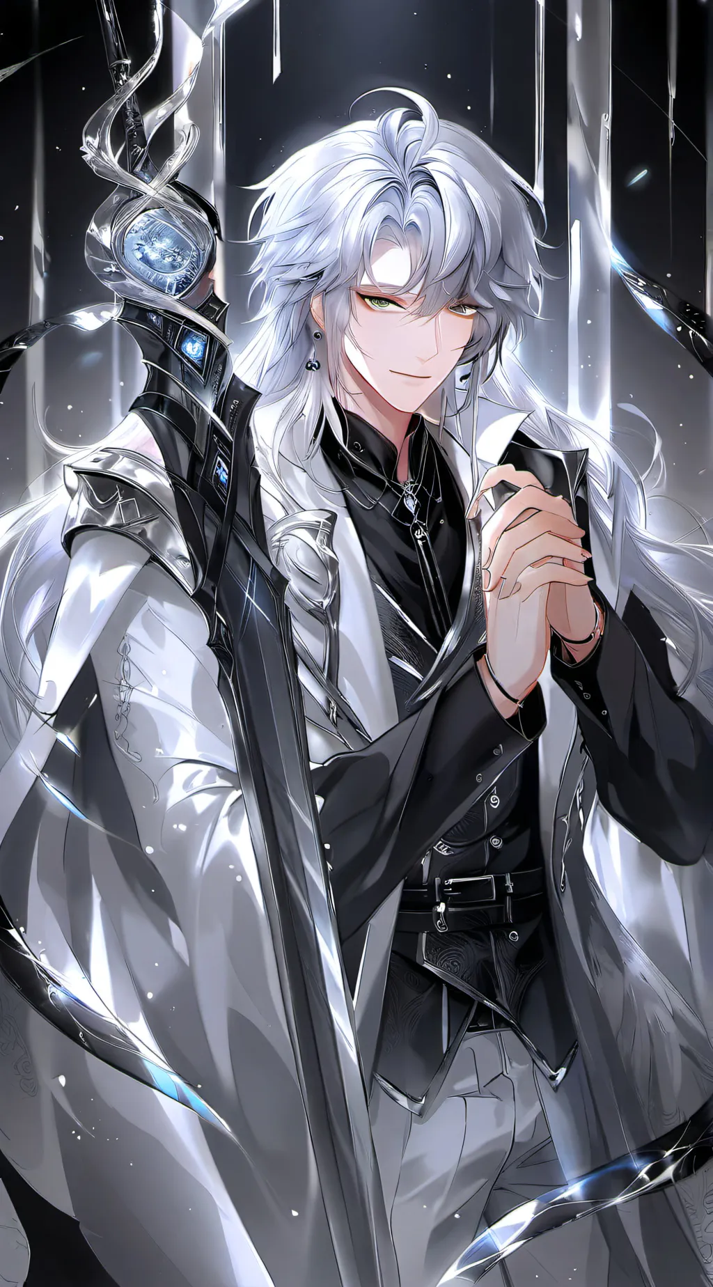 ai character: Leonardo background