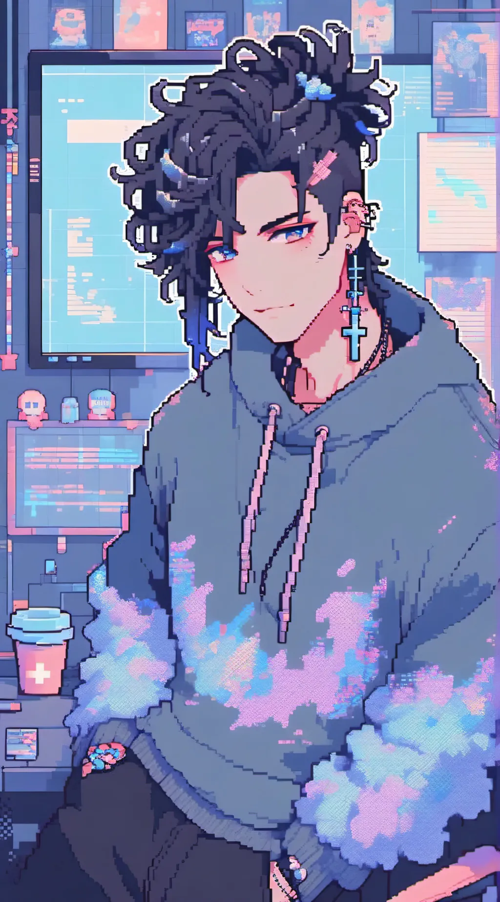 ai character: Adrian background