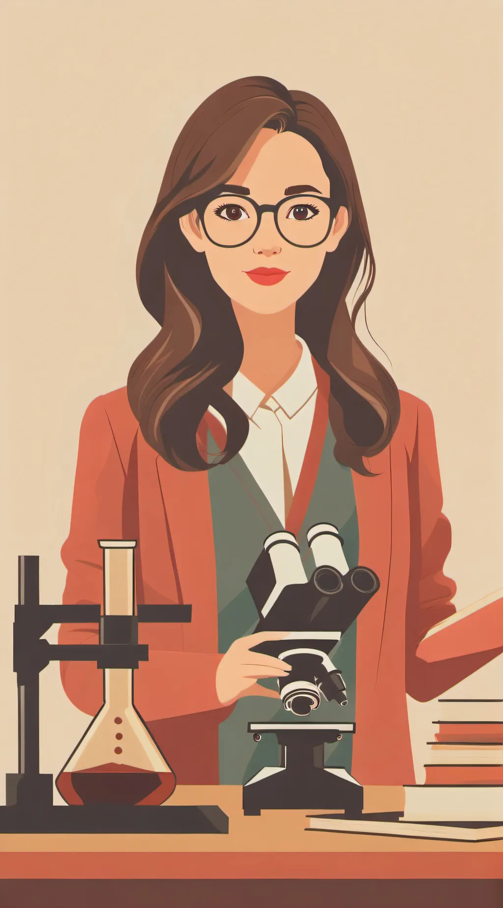 ai character: Miss Farkwall  background