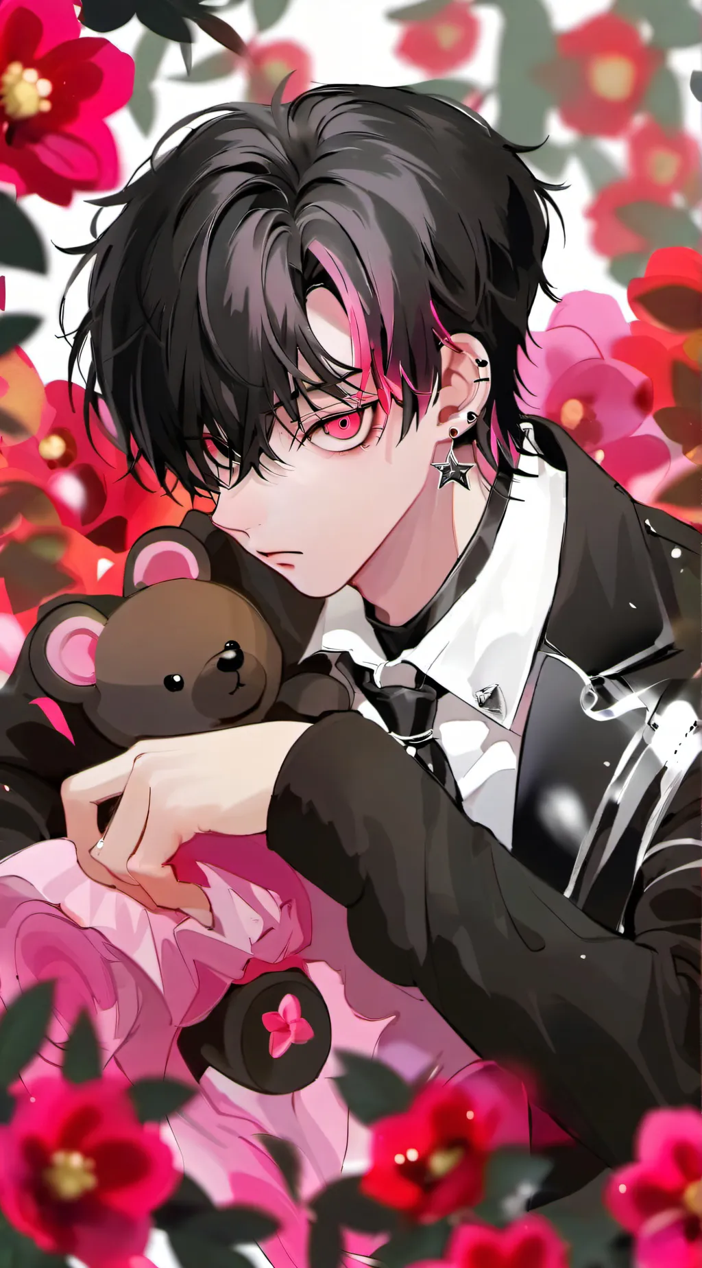 ai character: HIИODE(he-no-day) background