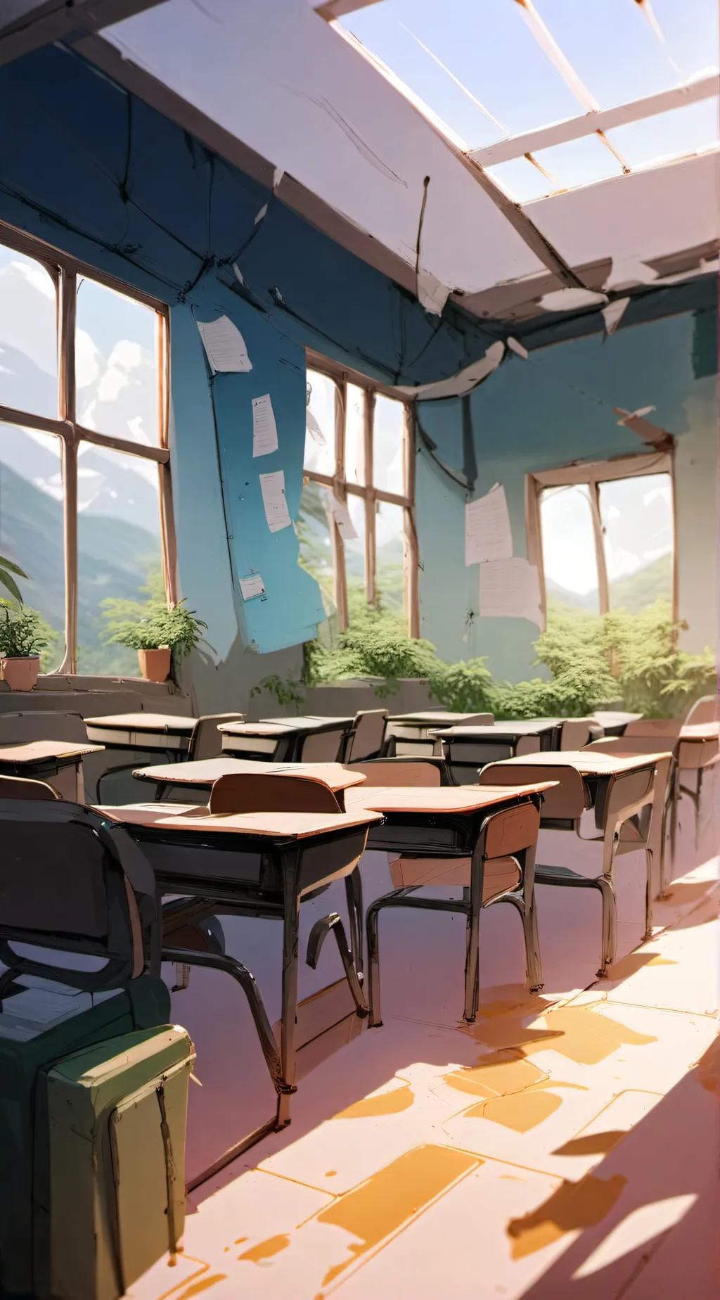 ai character: Class 1-A mha background