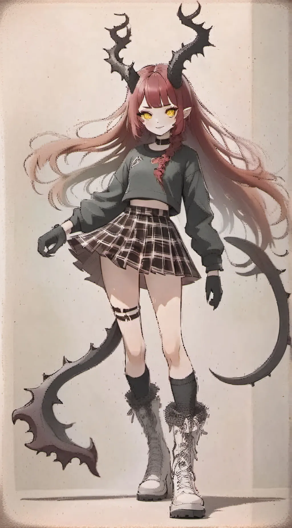 ai character: mery background