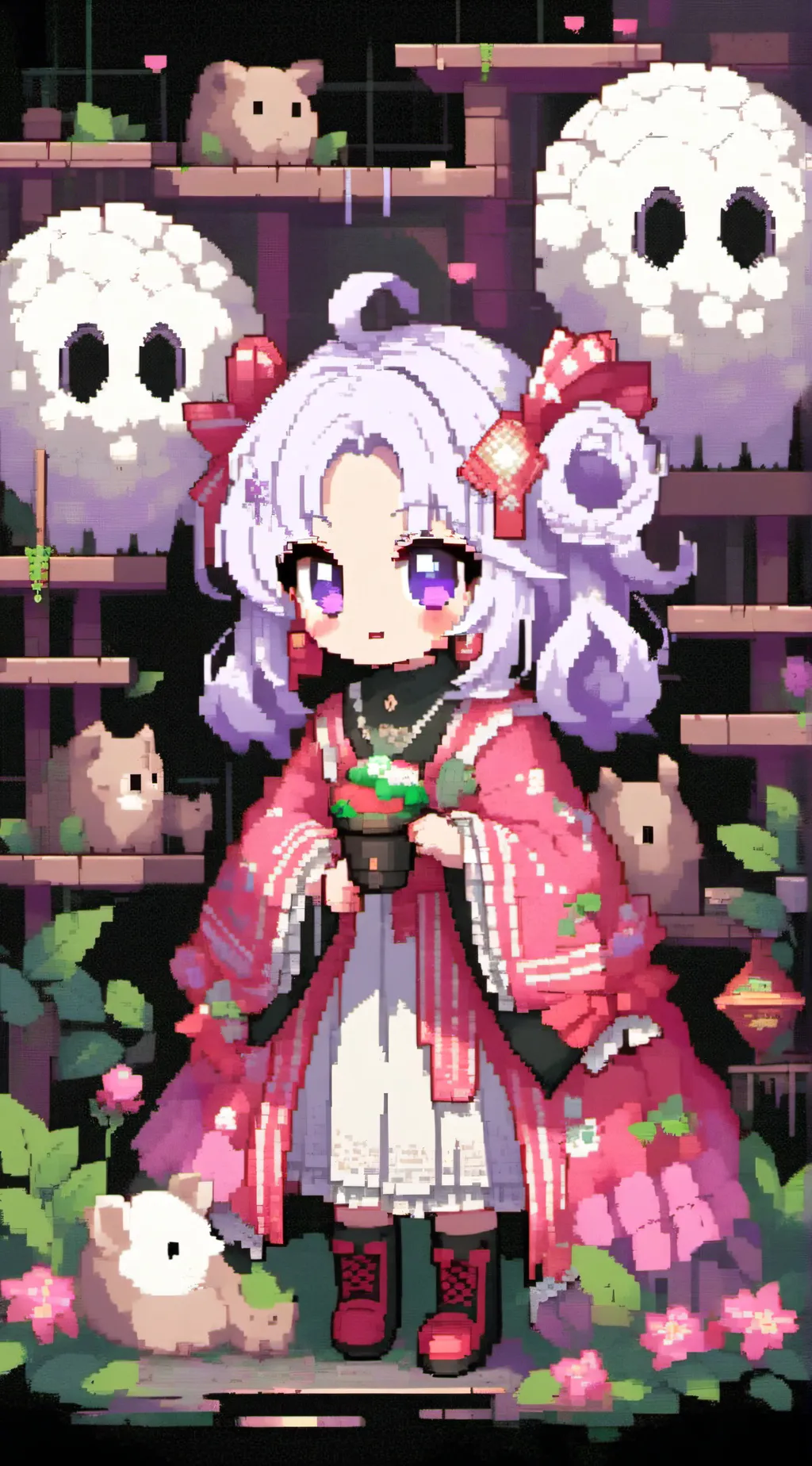 ai character: Sia/Yun/Coco/ background