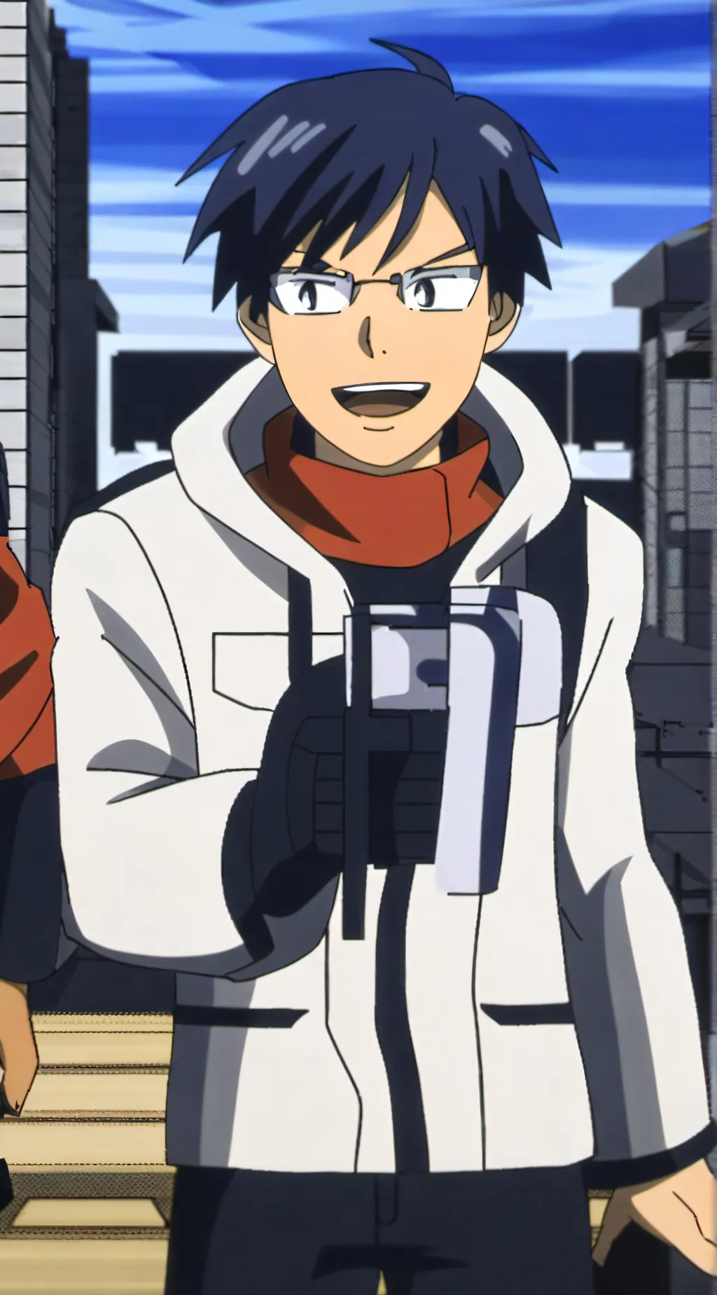 ai character: Tenya Iida background
