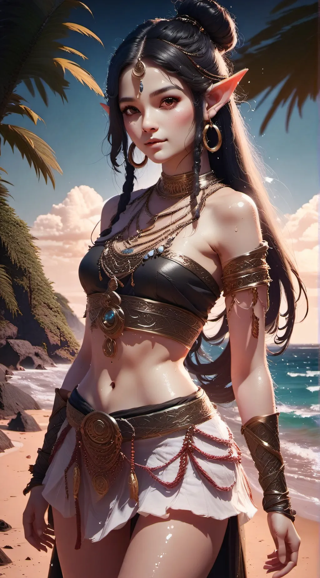 ai character: Emilia background