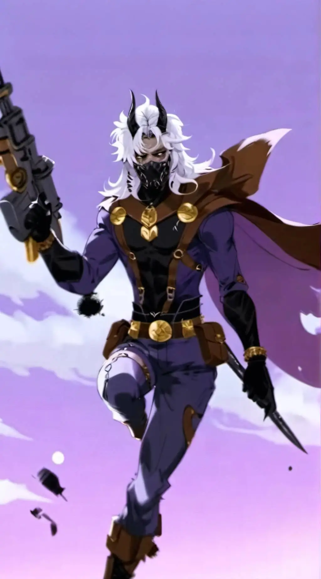 ai character: ~¥Vincent¥~ background