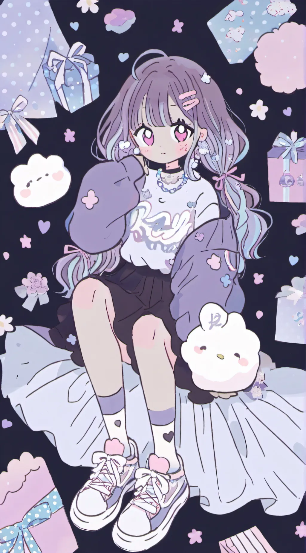 ai character: lilly background