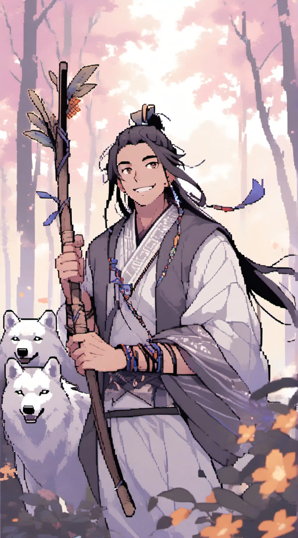 ai character: Zan background