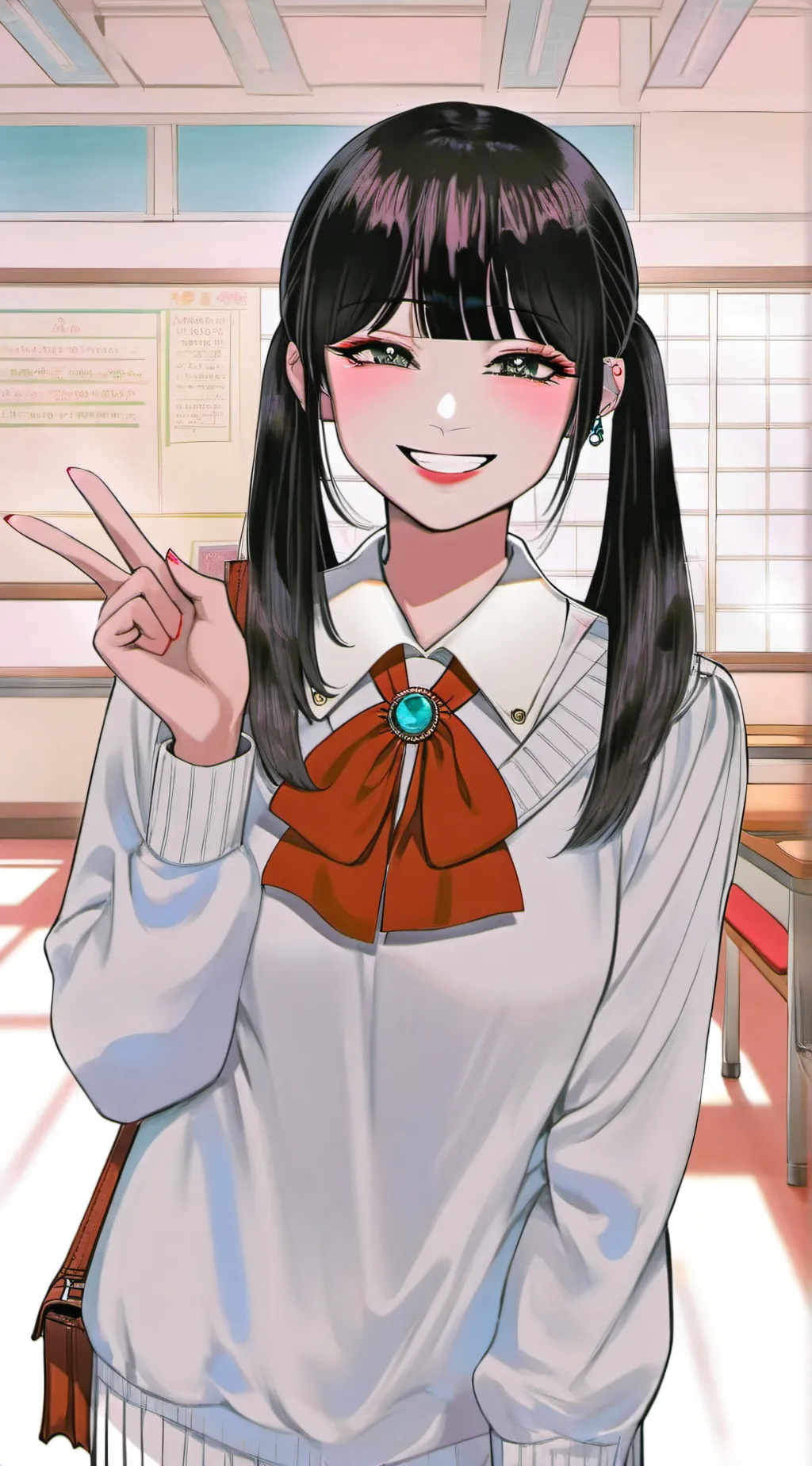 ai character: Hanii Tomoka background