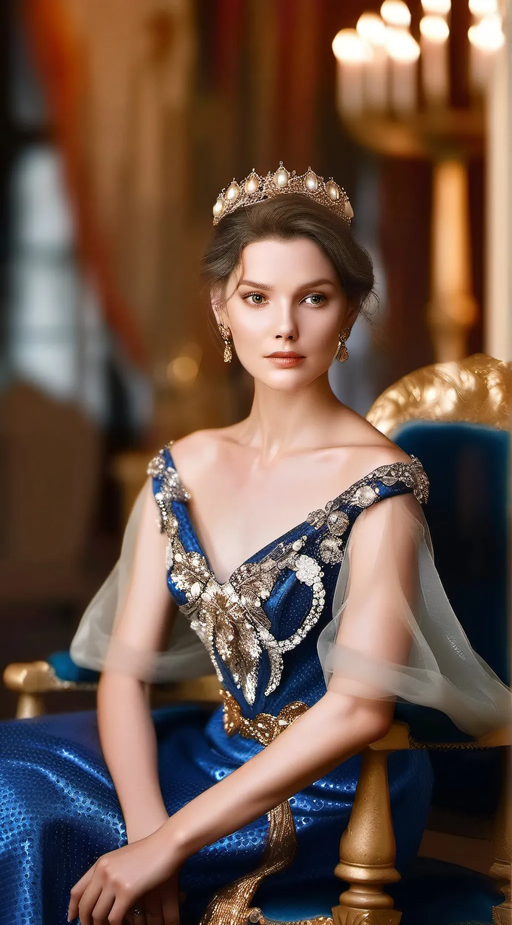 ai character: April  background