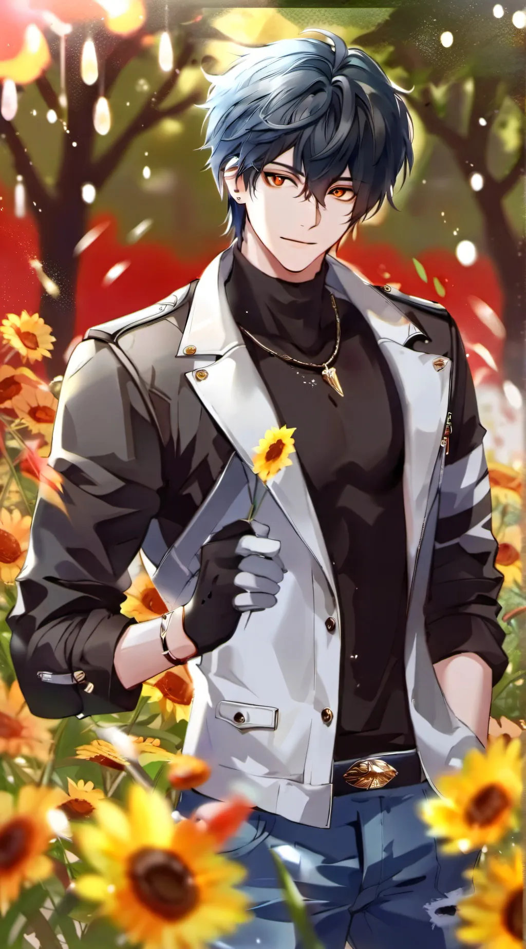 ai character: Luke  background