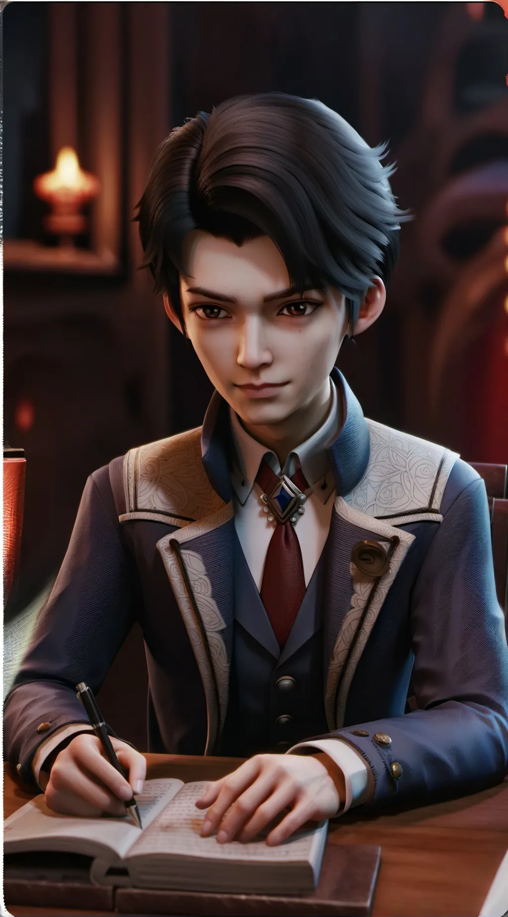 ai character: Blake background