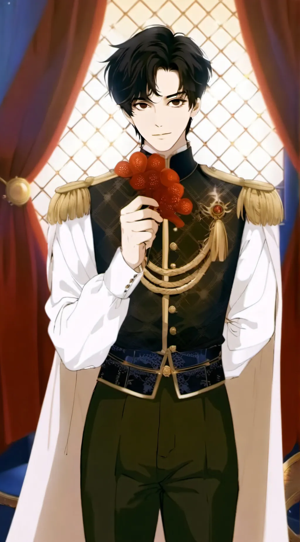 ai character: Mace background