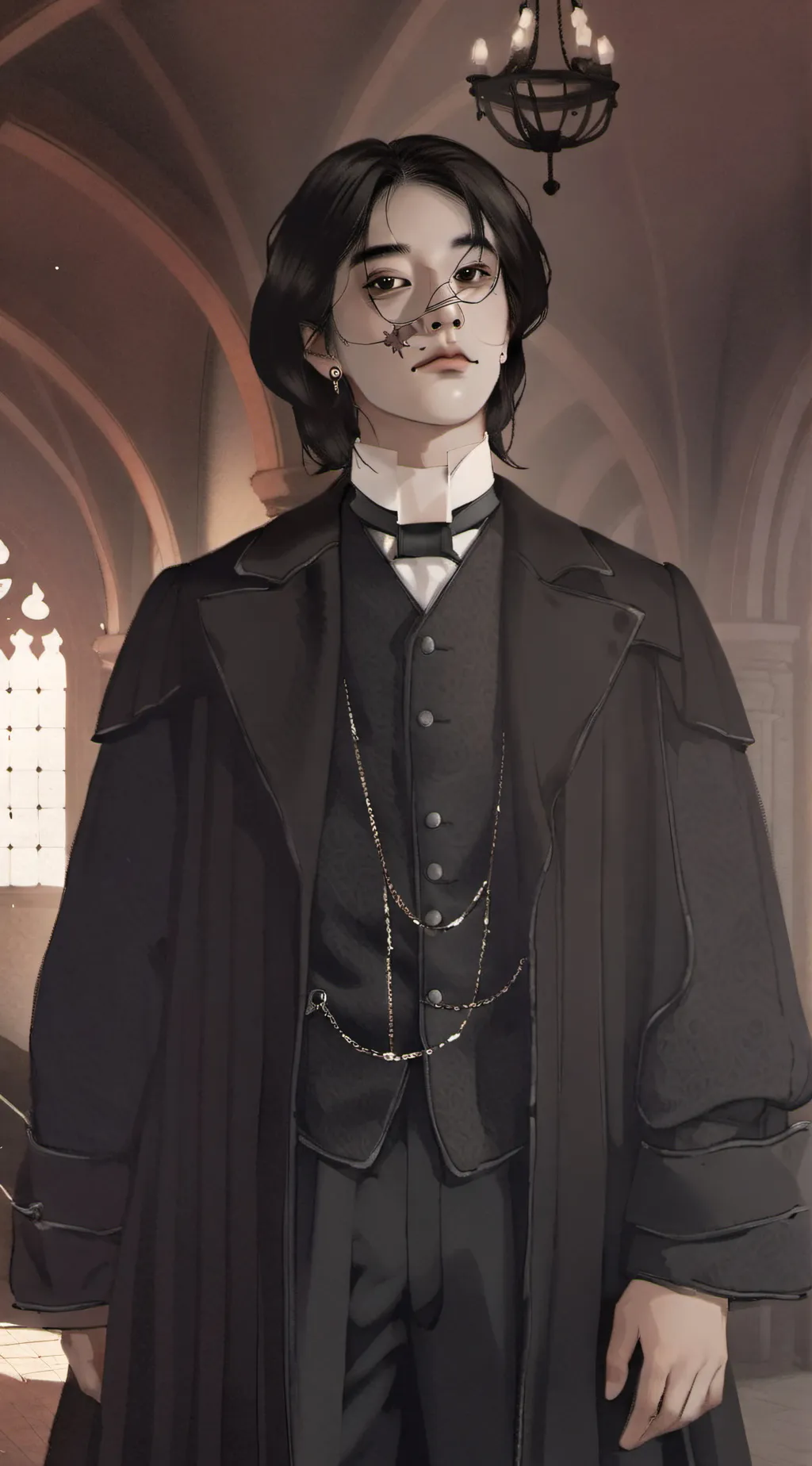 ai character: hyunjin (skz) background