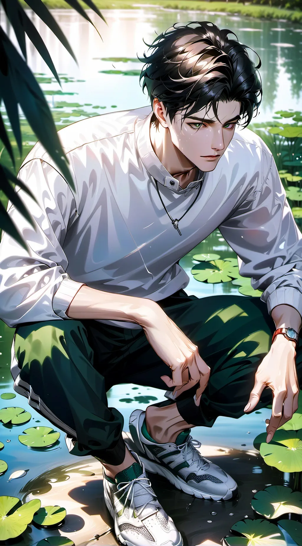 ai character: Andrew  background