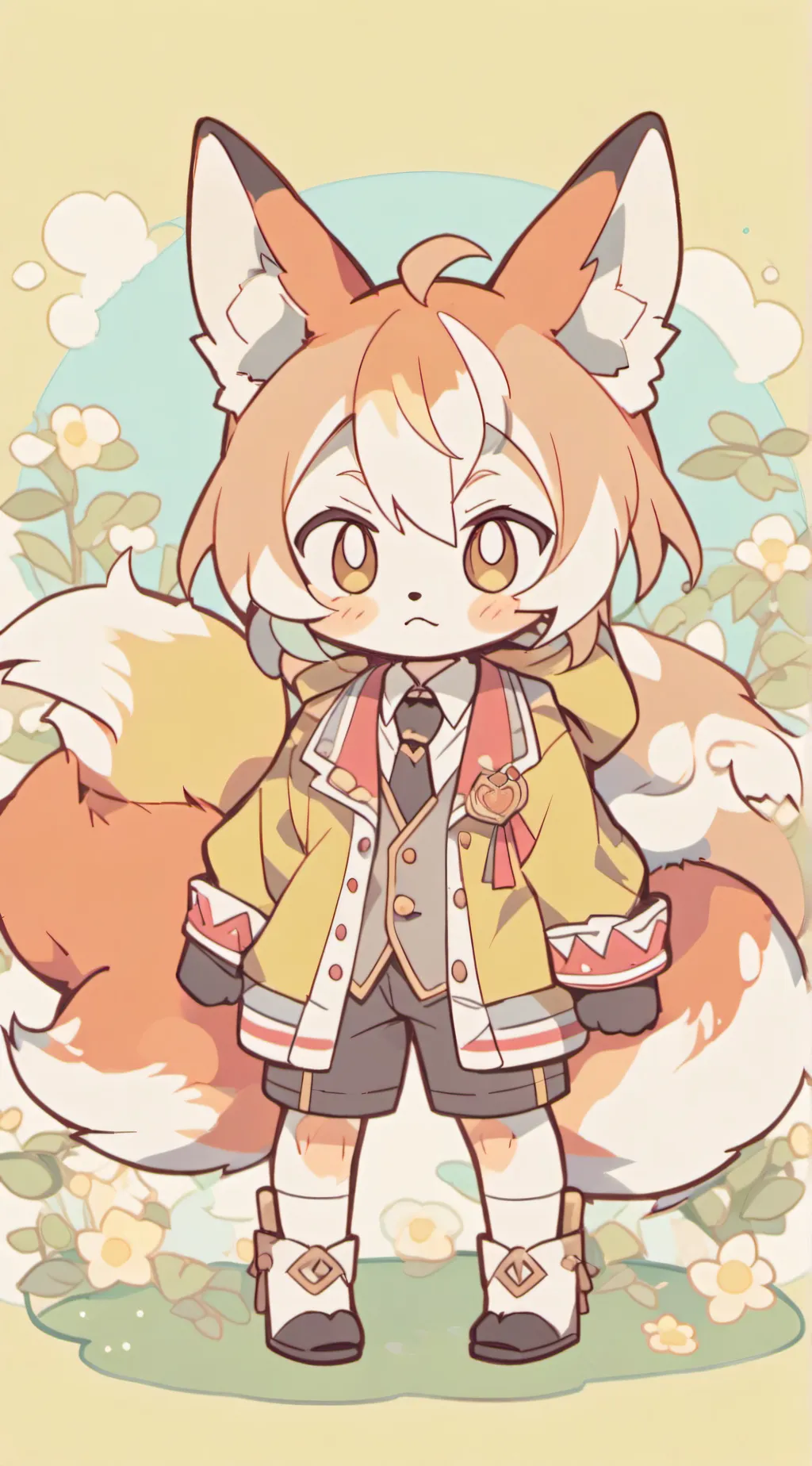 Talkie AI - Chat with Frowny fox