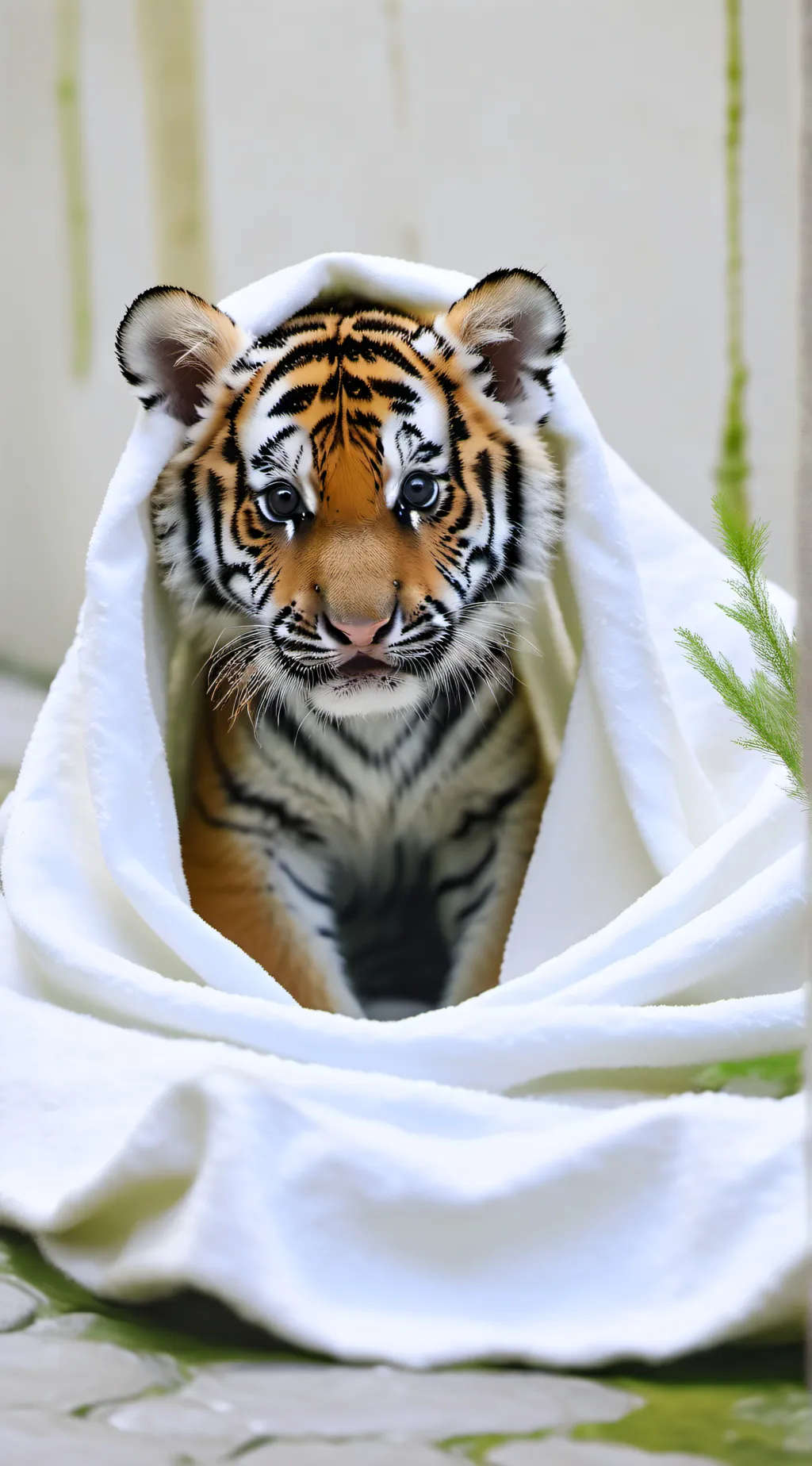 ai character: tiger cub background