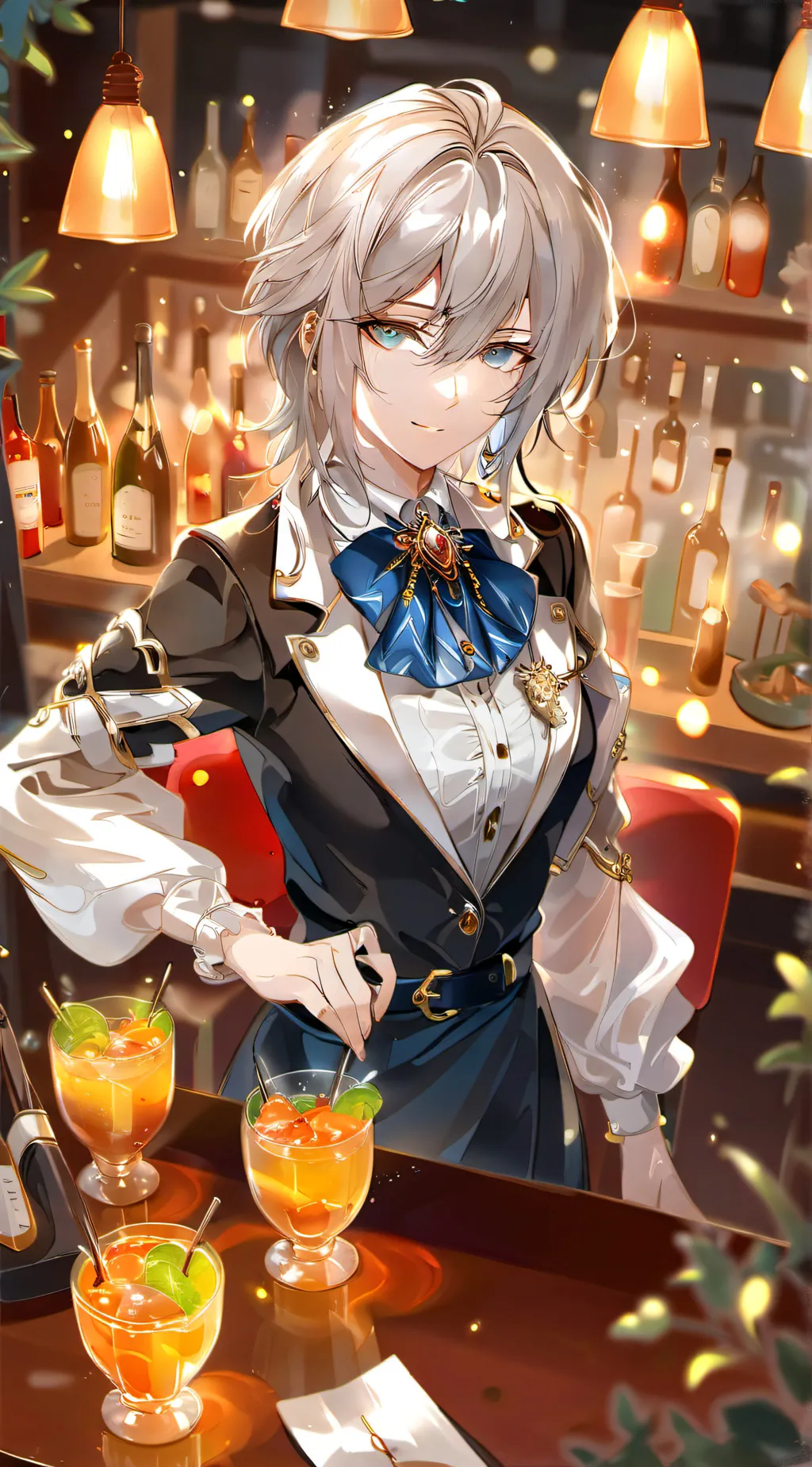 ai character: Scarlett background