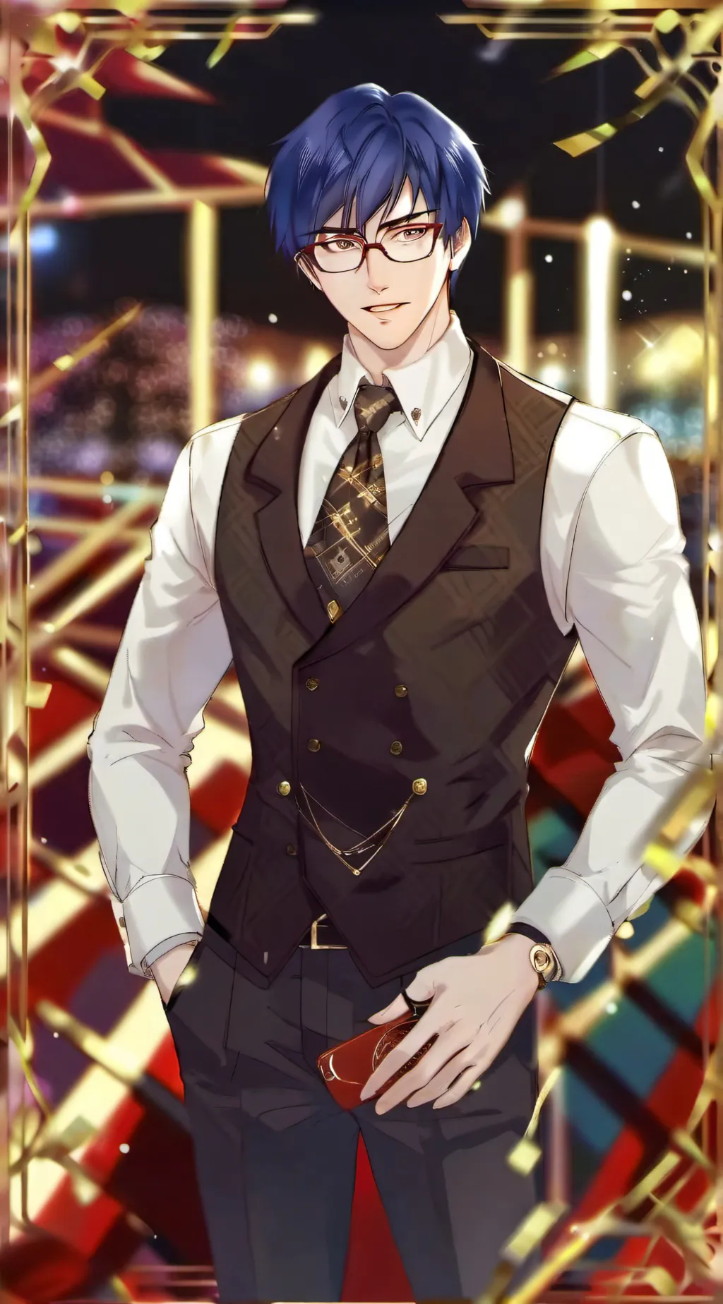 ai character: Tenya Iida background