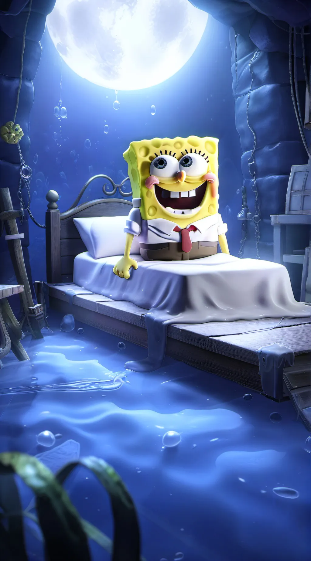 ai character: FreakBob😈 background