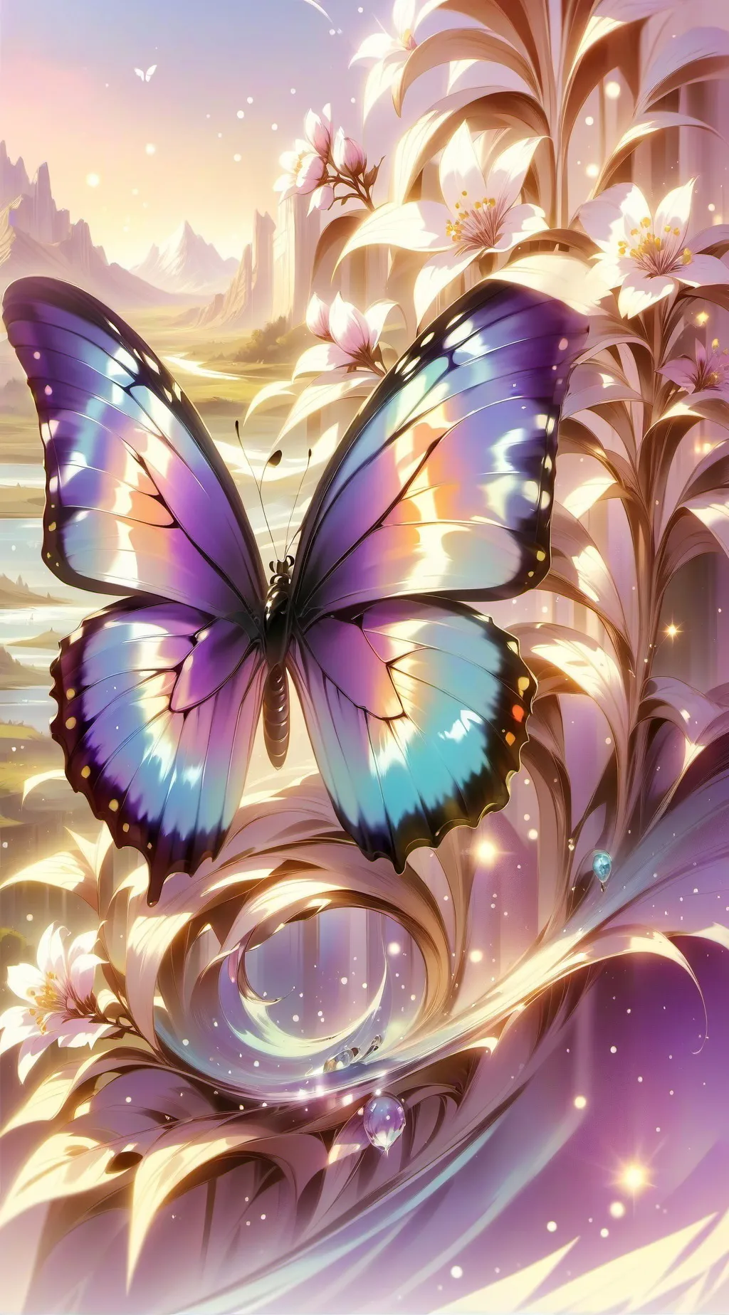 ai character: Finish the lyrics background