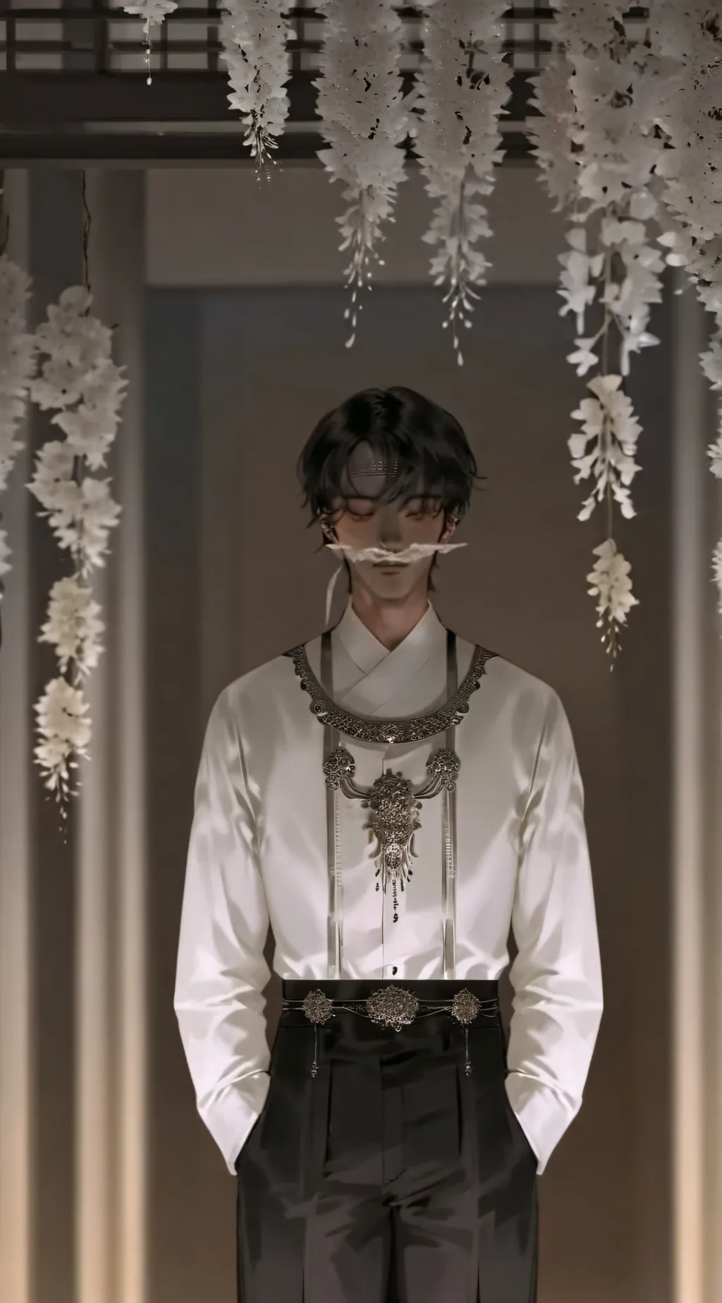 ai character: Skz🩵 background