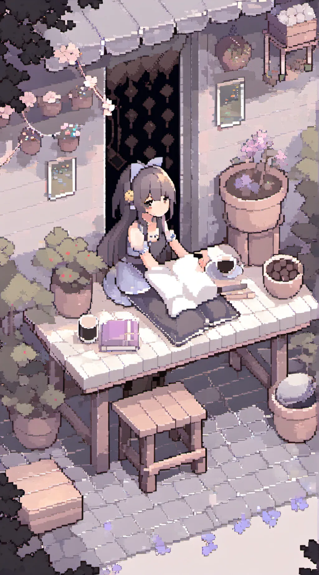 ai character: New student  background