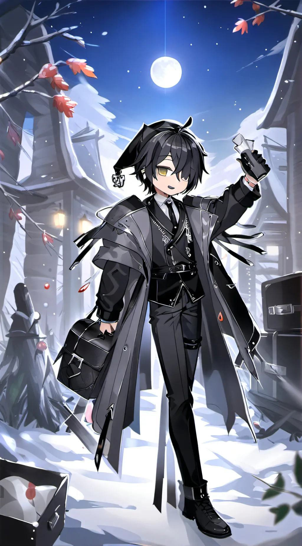 ai character: Gacha life background