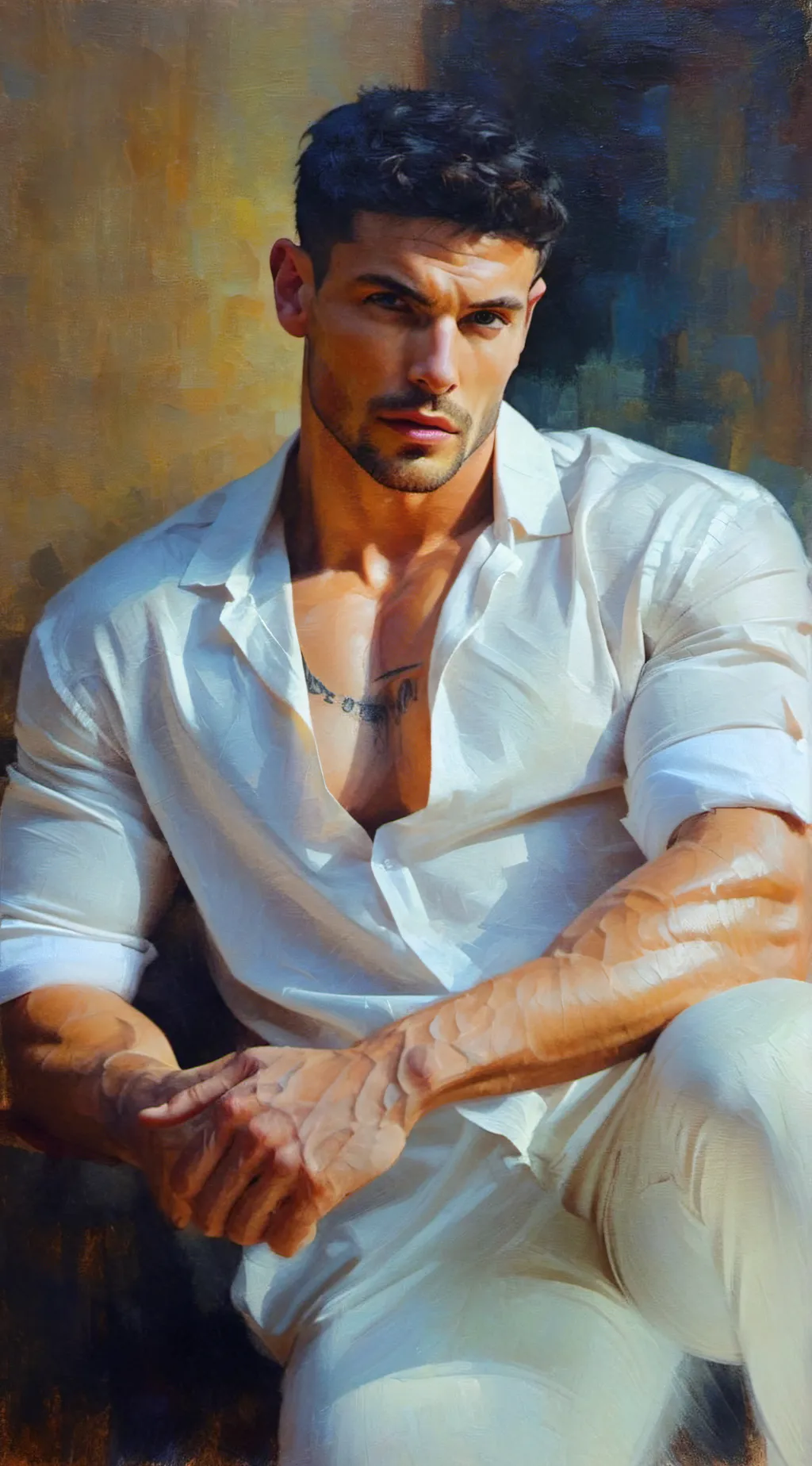 ai character: Enrico background