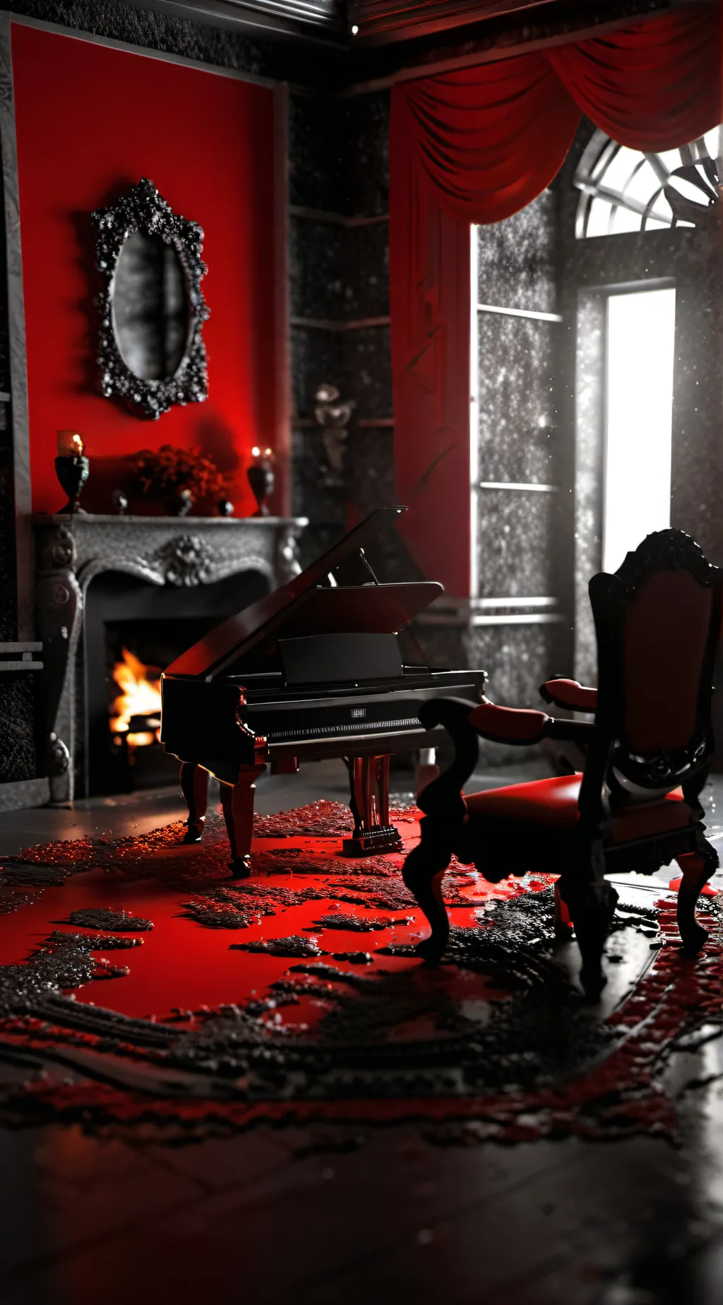 ai character: Hh background