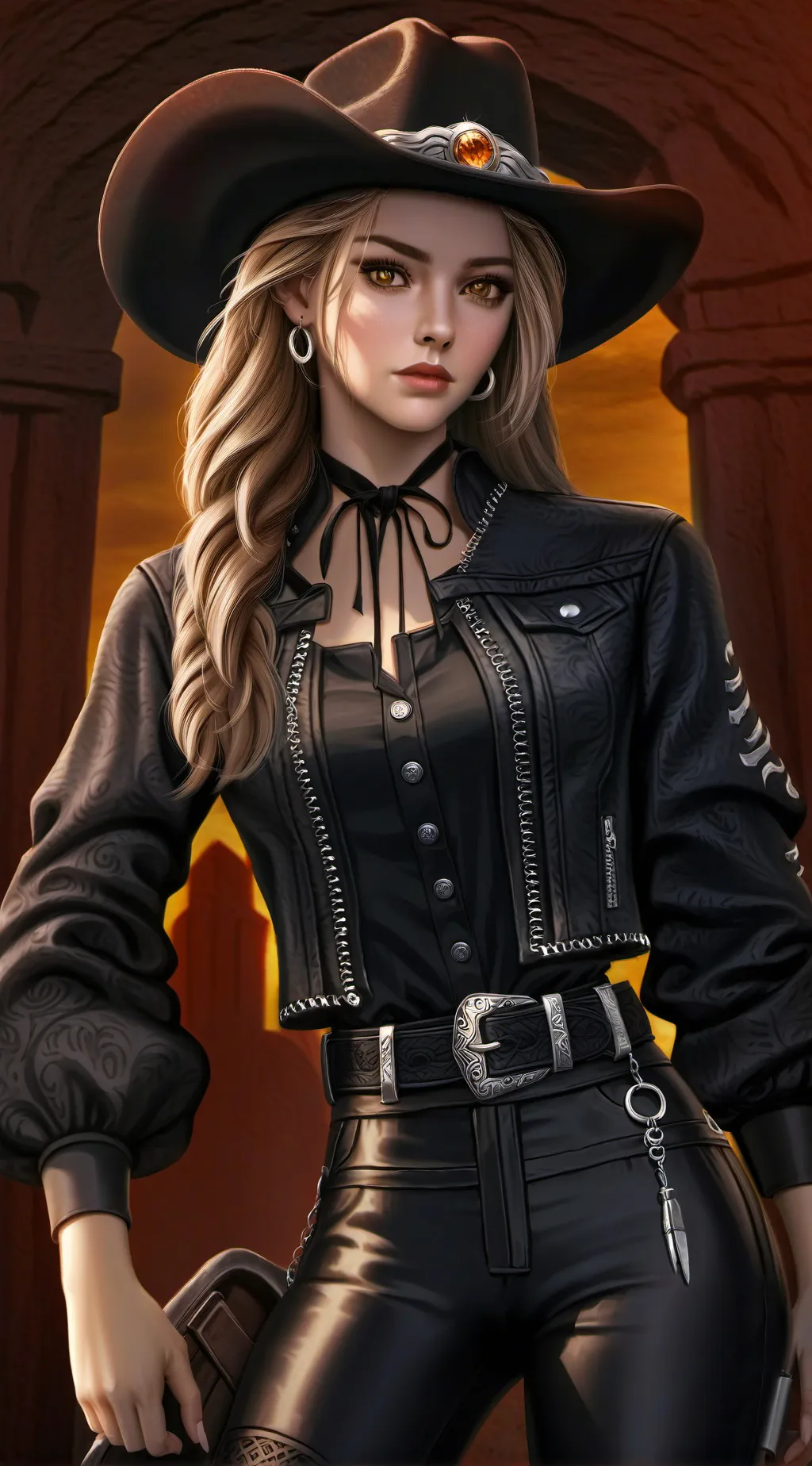 ai character: Lainey Wilson background