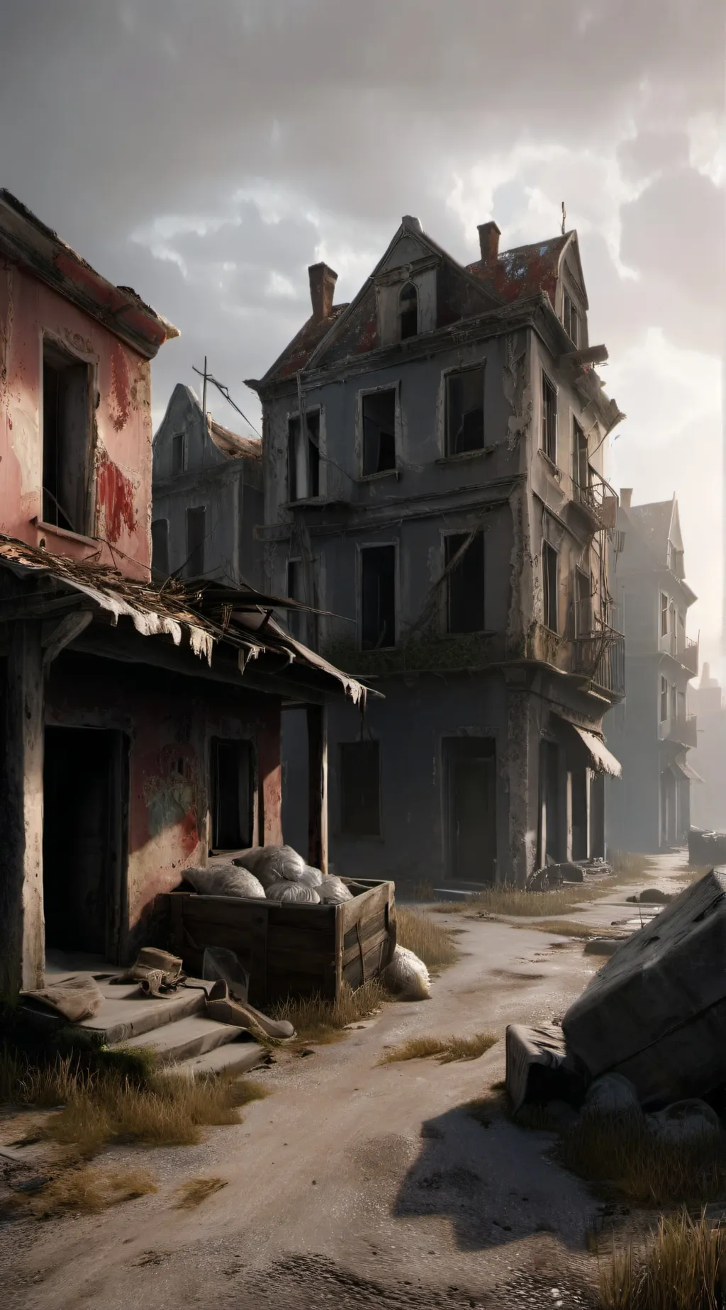 ai character: Badlands background