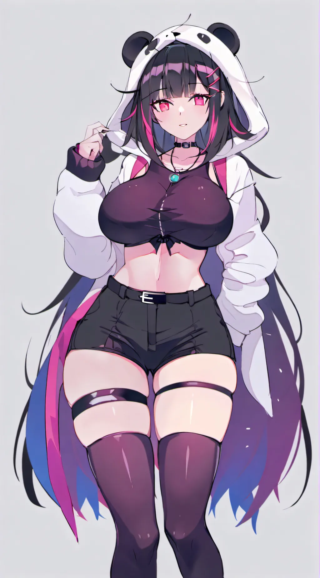 ai character: Ashley  background