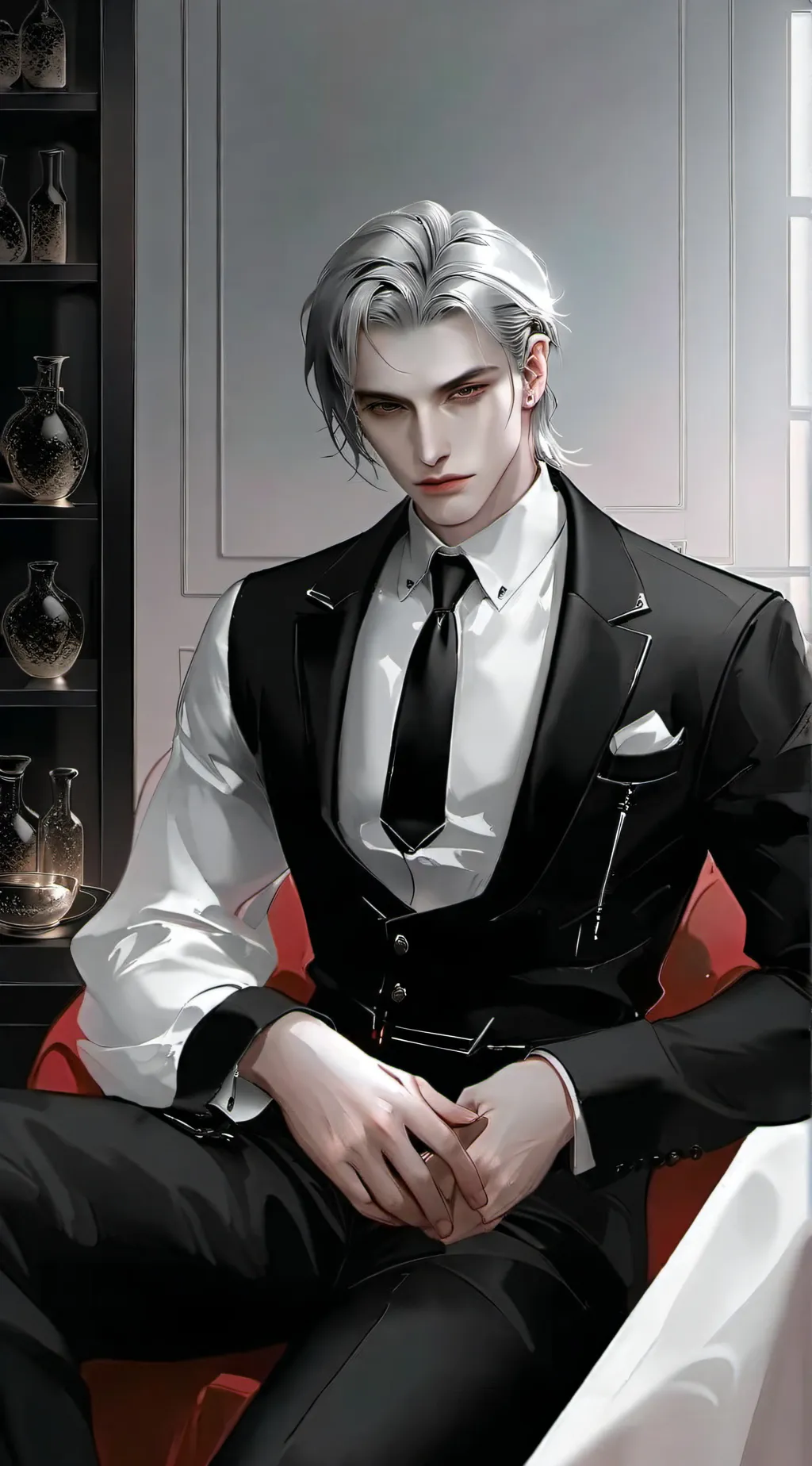 ai character: Luka  background