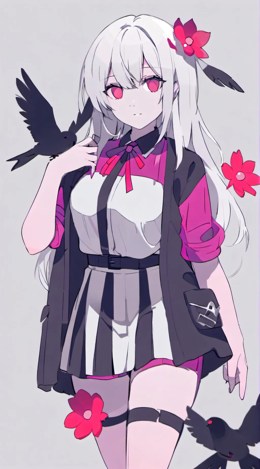 ai character: ur the only girl background