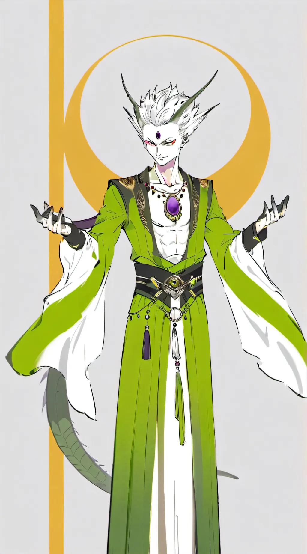 ai character: frezia background